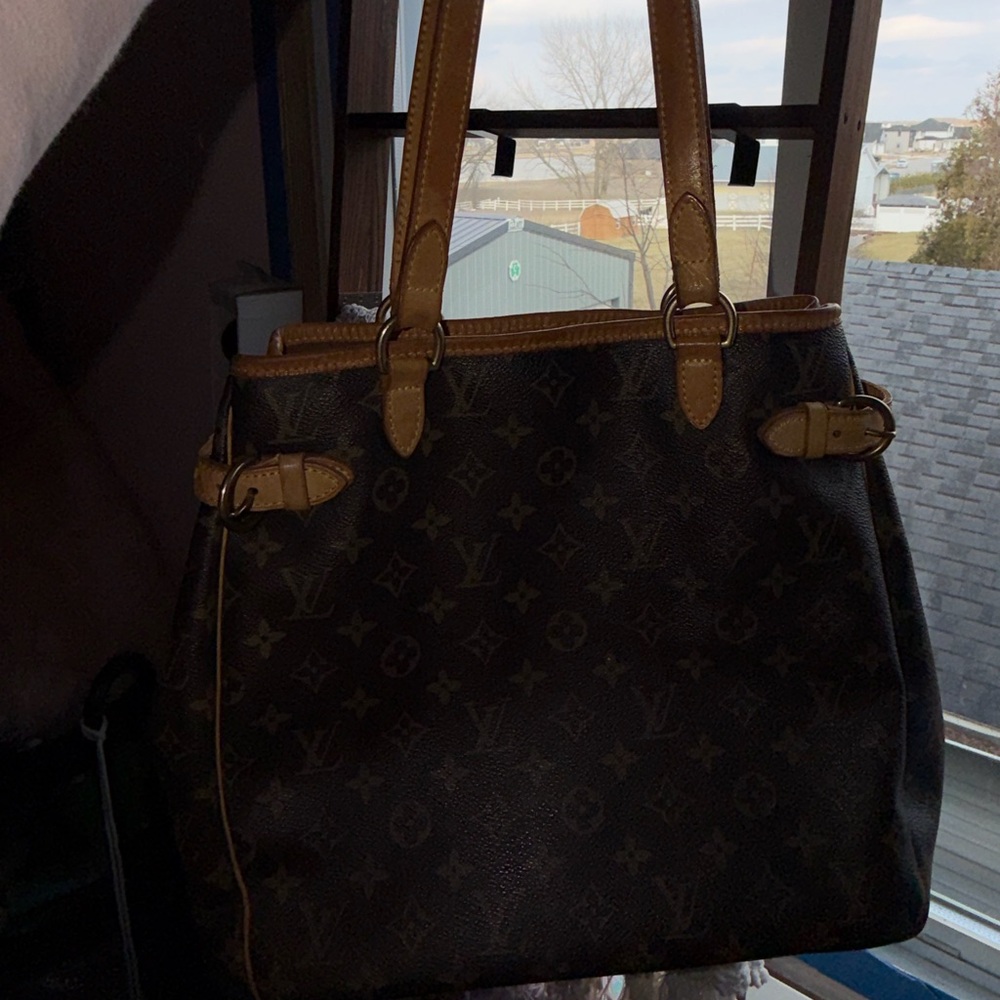 Louis Vuitton Dark Brown Monogram Tote